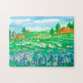 Wildblume der Schafe Puzzle (Horizontal)