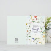 Wildblume der Wasserfarben (Stehend Vorderseite)