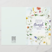 Wildblume der Wasserfarben (Vorderseite)