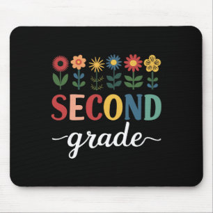 Wildblume der zweiten Klasse zurück zur Schule Mousepad