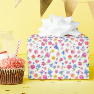Wildblume des blühenden Wassers Geschenkpapier
