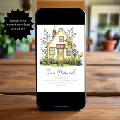 Wildblume des Gelben Hauses | Neue Zuhause-Adresse Ankündigung