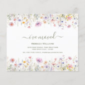 Wildblume des Haushalts | Neue Adresse (Vorderseite)