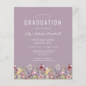 Wildblume des Haushalts Pattern Mauve Grad Party E (Vorderseite)