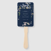 Wildblume des Marinebügels Fächer (Vorderseite)