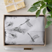 Wildblume Dragonfly Decoupage Craft Daisy Sketch Seidenpapier (Geschenk)