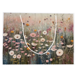 Wildblume drucken Geschenktafeln mit mehreren Größ Große Geschenktüte