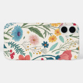 WILDBLUME-DRUCKEN INTRIZIEREN Case-Mate iPhone HÜLLE (Rückseite (Horizontal))