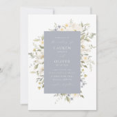 Wildblume Einladung (Vorderseite)