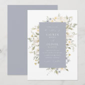 Wildblume Einladung (Vorne/Hinten)