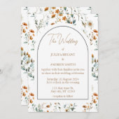 Wildblume Einladung (Vorne/Hinten)