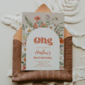 Wildblume Einladung zum Geburtstag | Erste Wildblu