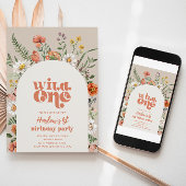 Wildblume Einladung zum Geburtstag | Erste Wildblu