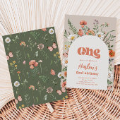 Wildblume Einladung zum Geburtstag | Erste Wildblu