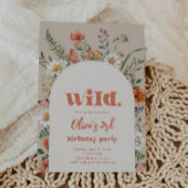 Wildblume Einladung zum Geburtstag | Erste Wildblu