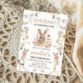 Wildblume Einladungen für ein sonniges Mädchen zum