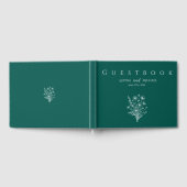 Wildblume Elegance-Gästebuch Gästebuch (Voll)