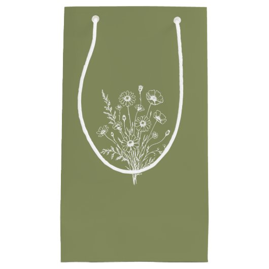 Wildblume Elegance-Wedding- Kleine Geschenktüte (Vorderseite)