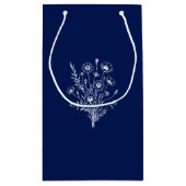 Wildblume Elegance-Wedding- Kleine Geschenktüte (Rückseite)