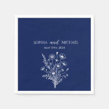 Wildblume Elegance-Wedding - Napkins