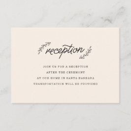 Wildblume Empfang Einfügen Begleitkarte