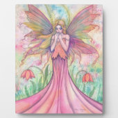 Wildblume Fairy Hinged Self Stehend Plaque Fotoplatte (Vorderseite)