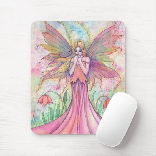 Wildblume Fairy Mousepad (Mit Mouse)
