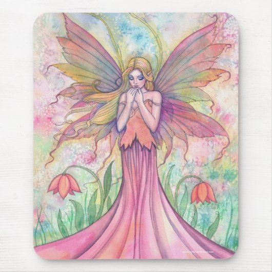 Wildblume Fairy Mousepad (Vorne)
