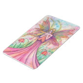 Wildblume Fairy Vinyl Large Magnet (Linke Seite)