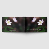 Wildblume - Feier des Lebens-Gästebuches Gästebuch (Voll)