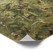 Wildblume Feld Vintage Malerei Wand Kunst (Ecke)