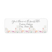 Wildblume Feldfarbe Zeichnend (Vorne)