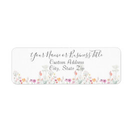 Wildblume Feldfarbe Zeichnend