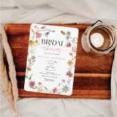 Wildblume Field Boho Bridal Dusche Einladung
