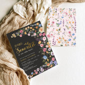 Wildblume Fiesta Senorita Babydusche Einladung