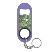 Wildblume Flaschenöffner aus Edelstahl (Rückseite)