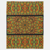 Wildblume Fleecedecke (Vorderseite)