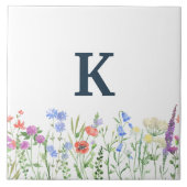 Wildblume Fliese (Vorderseite)