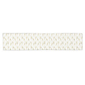 Wildblume Floral Baby to Bee Kurzer Tischläufer (Horizontal)