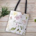 Wildblume Floral Bachelorette Bridesmaid Geschenk Tasche<br><div class="desc">Eine schicke und trendige Wildblume floralen Junggeselinnen-Abschied individuelle Name Tasche. Das ideale Geschenk für Ihre Lieblingsmädchen.</div>