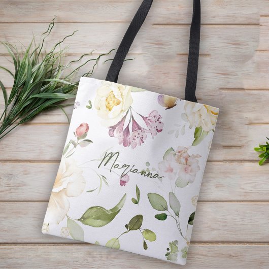 Wildblume Floral Bachelorette Bridesmaid Geschenk Tasche