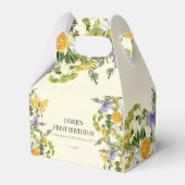 Wildblume Floral Boho Girl Geburtstag Geschenkschachtel (Vorderseite)