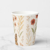 Wildblume Floral Boho Pappbecher (Rechts)
