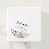 Wildblume Floral | Brautparty Vielen Dank Geschenkanhänger (Beispiel)