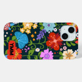Wildblume Floral Case-Mate iPhone Hülle (Rückseite (Horizontal))
