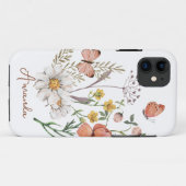 Wildblume Floral Case-Mate iPhone Hülle (Rückseite (Horizontal))