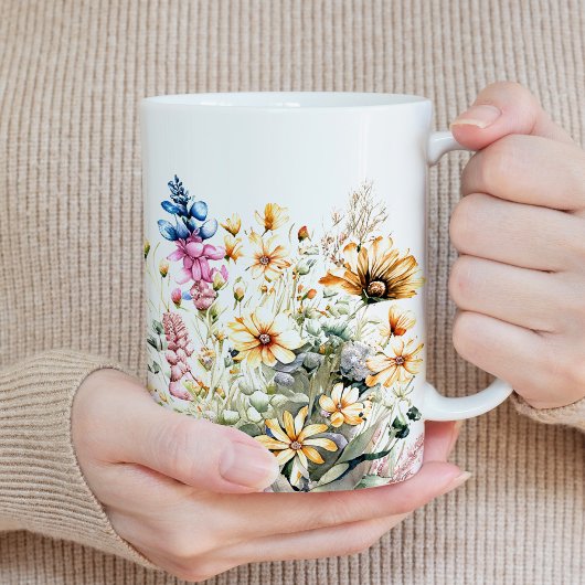Wildblume Floral Kaffeetasse
