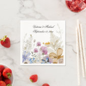 Wildblume Floral Napkins Serviette (Beispiel)