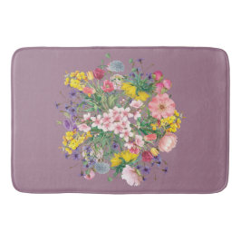Wildblume Floral Soft Gemütliches Badezimmer Badew Badematte