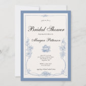 Wildblume Floral Spring Brautparty Einladung (Vorderseite)